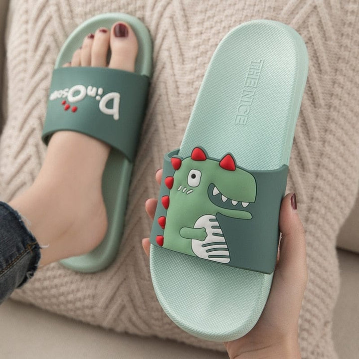 Summer Women Floor Flat Shoes Lovely Indoor Flip Flops BENNYS