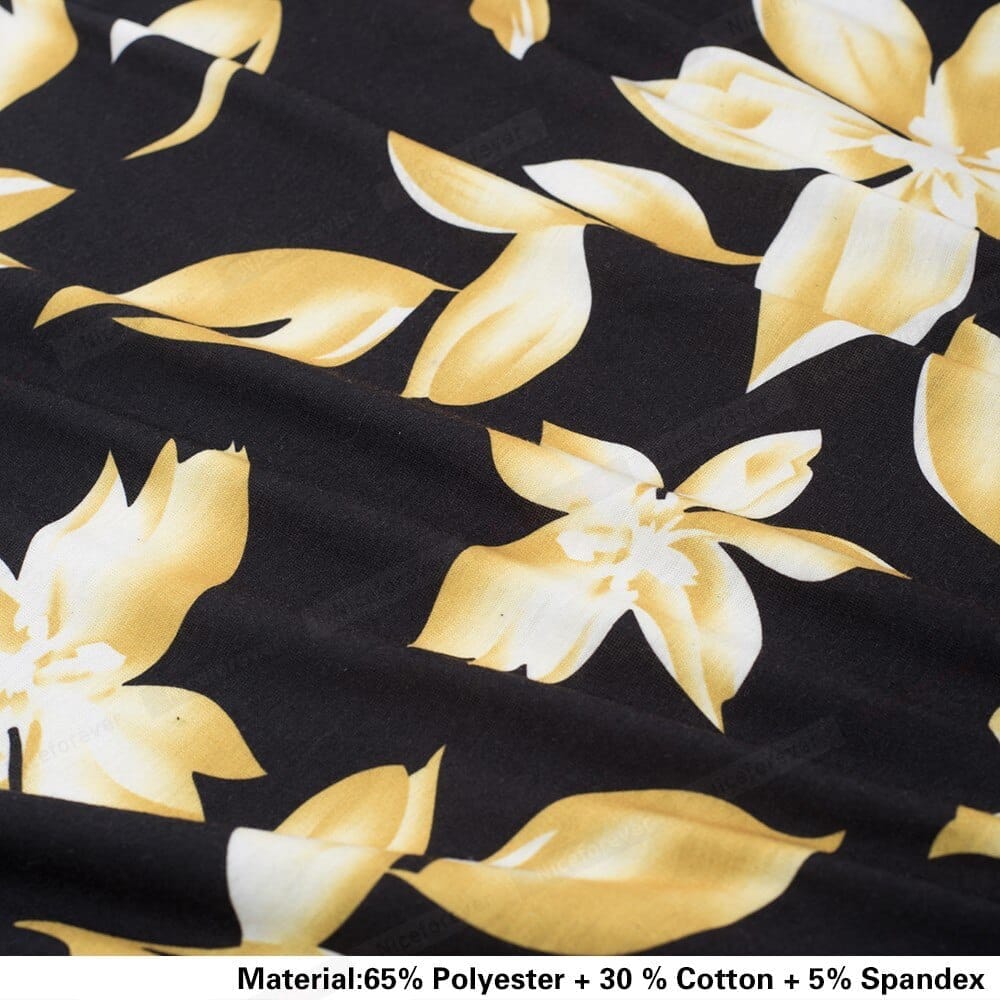 Summer Women Retro Floral Print Sleeveless Dresses BENNYS