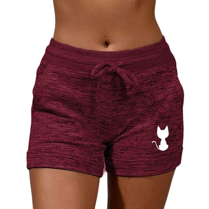 Summer Women's Printed Elastic Casual Sports Sweatpants BENNYS