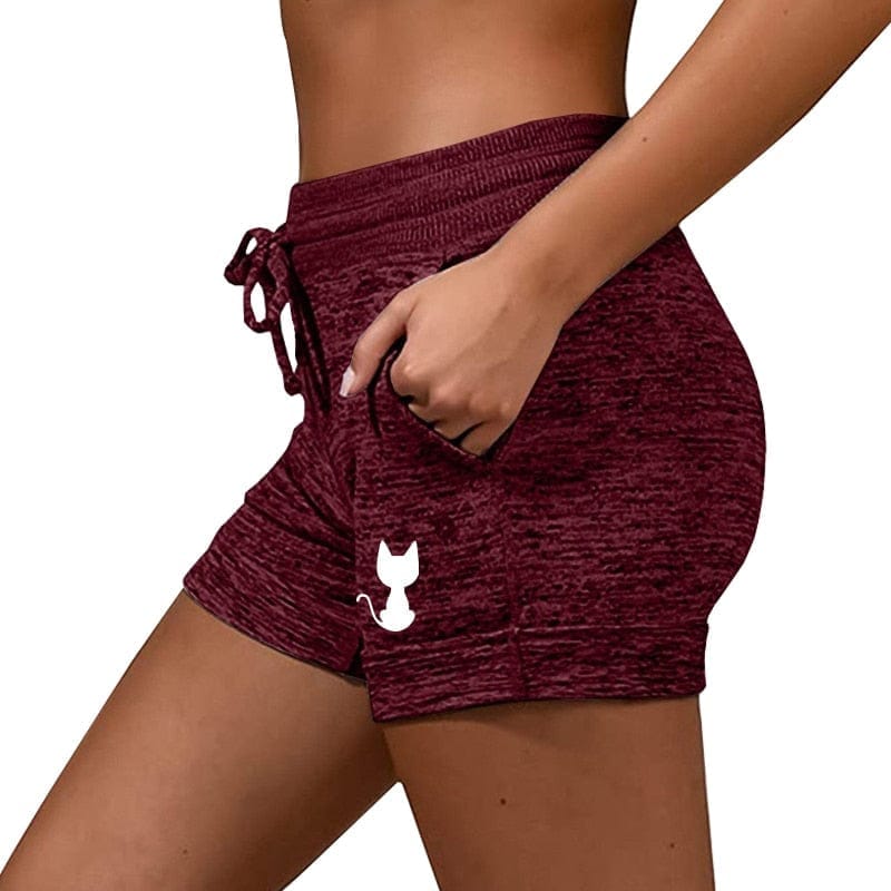 Summer Women's Printed Elastic Casual Sports Sweatpants BENNYS