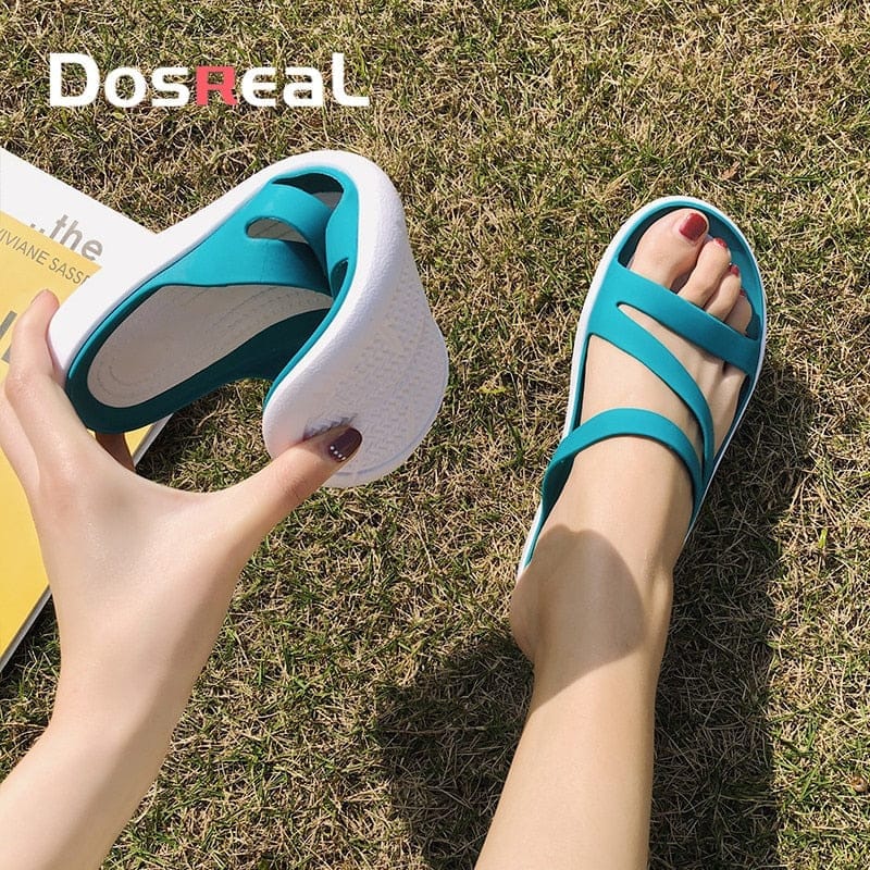Summer Women's Slides Home Fashion Jelly Shoes BENNYS