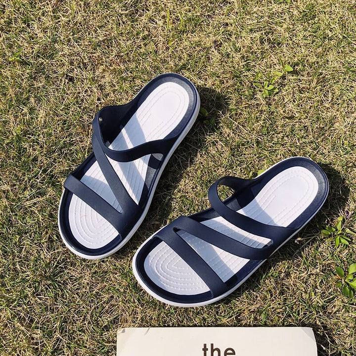 Summer Women's Slides Home Fashion Jelly Shoes BENNYS
