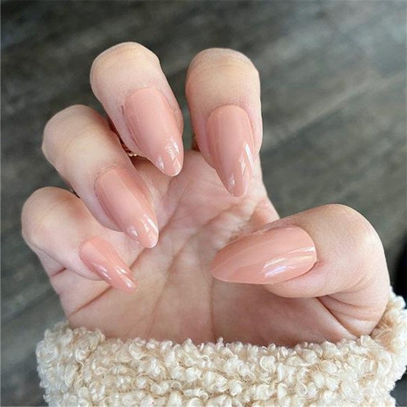 Super Long Fake Nails Coffin Glossy Artificial Press On Nails BENNYS