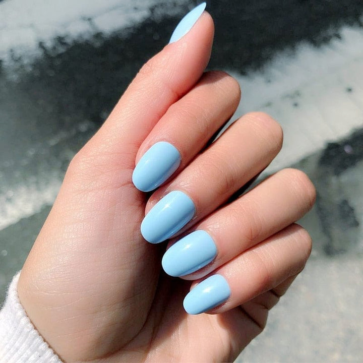 Super Long Fake Nails Coffin Glossy Artificial Press On Nails BENNYS