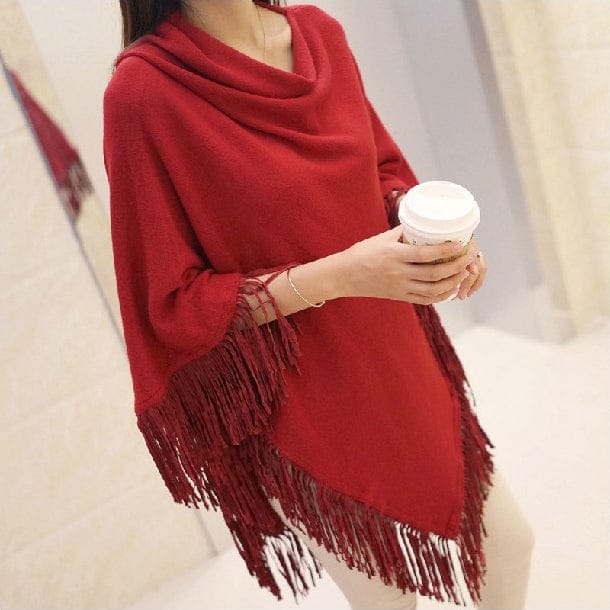 Sweater cloak shawl BENNYS