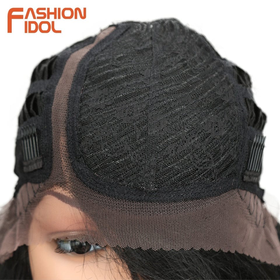 Synthetic Lace Front Wig Loose Deep Wave 24Inch OmbreWigs BENNYS