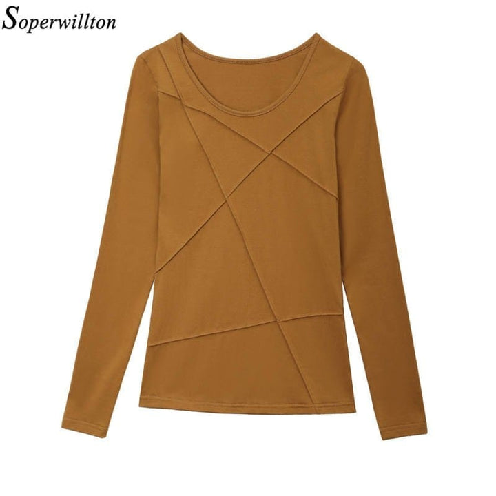 T-shirt Women Long Sleeve Plus Size Tee Shirt BENNYS