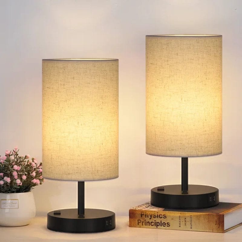 Tanashia Black Table Lamp Set BENNYS