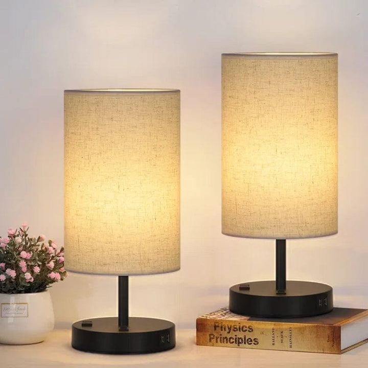 Tanashia Black Table Lamp Set BENNYS