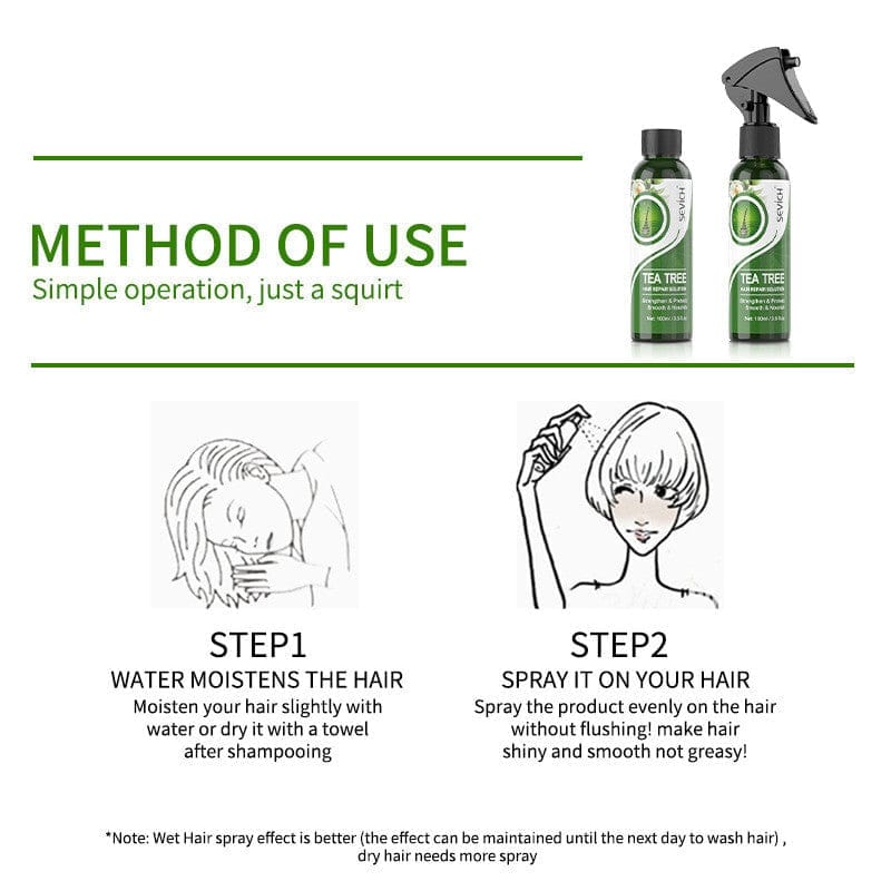 Tea Tree Oil Conditioner Repair Hair Smoother BENNYS