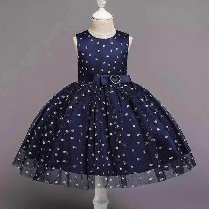Toddler Princess Dress Infant Girl First Birthday Dress Kids Christmas Party Dress 0-6Y BENNYS