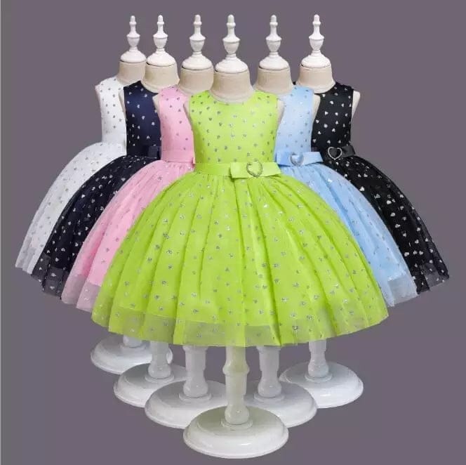 Toddler Princess Dress Infant Girl First Birthday Dress Kids