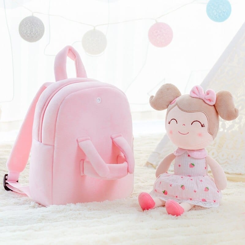 Toddler backpack. Spring Girls Strawberry Toy cute backpack BENNYS
