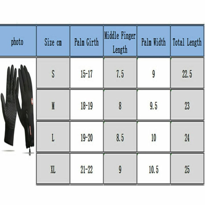Touch Screen, Windproof Outdoor Sport Gloves For Men And Women. Winter  Waterproof  Cycling Sports Gloves BENNYS