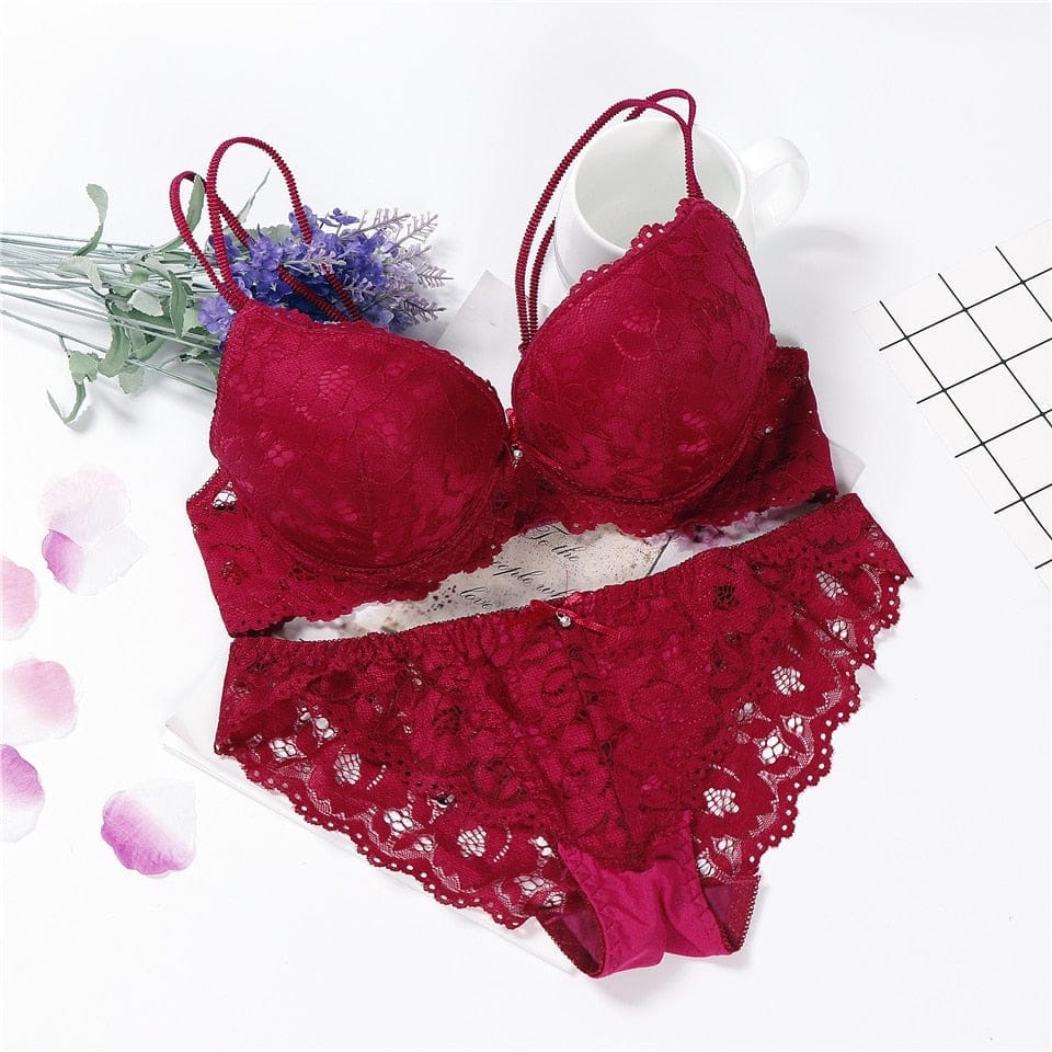 Women Seamless Bralette Lingerie and Cotton Underwear Set™ –  BeautySecretsDirect