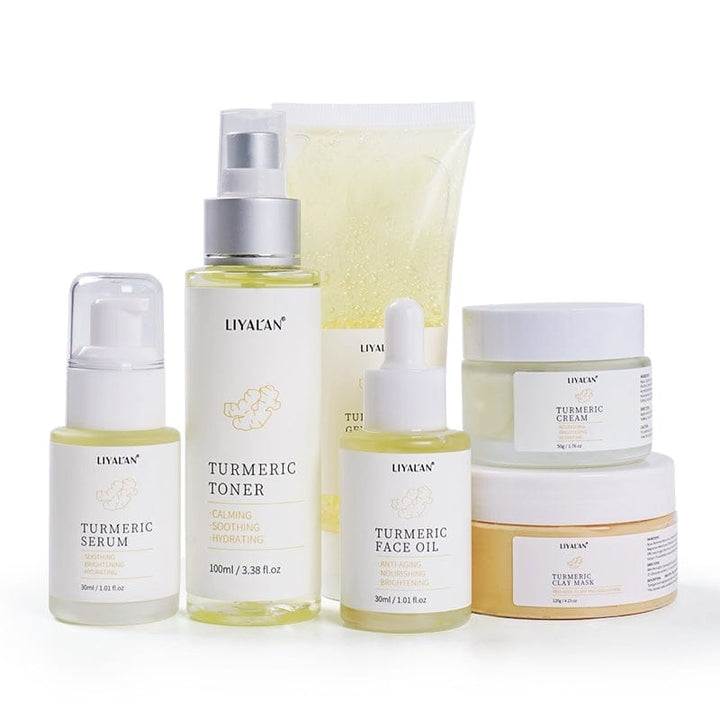 Tumeric Facial Anti Acne Dark Spot Removal Set BENNYS