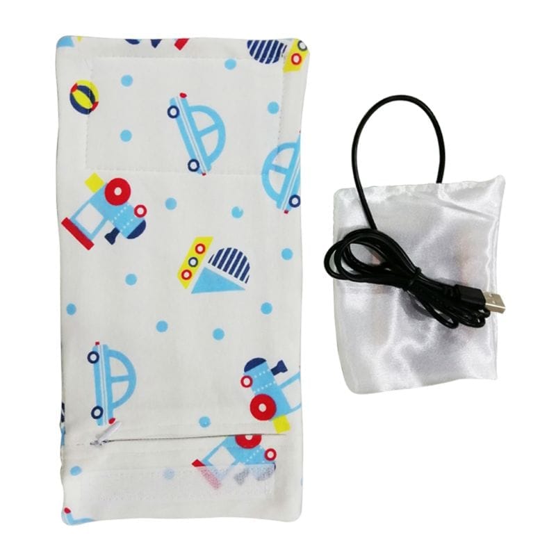 USB Milk Water Warmer Travel Stroller Insulated Bag Baby Nursing Bottle Heater BENNYS