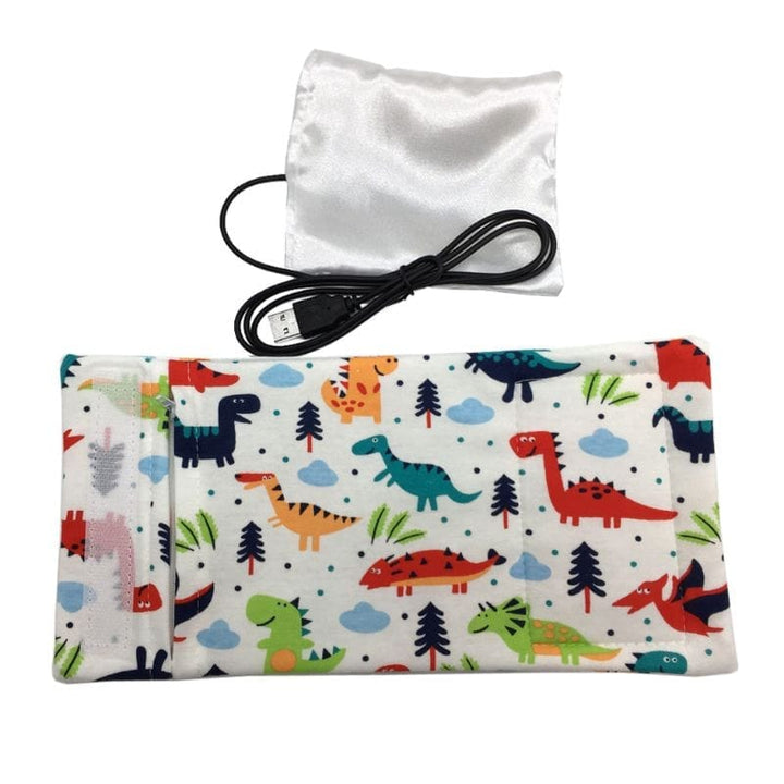 USB Milk Water Warmer Travel Stroller Insulated Bag Baby Nursing Bottle Heater BENNYS