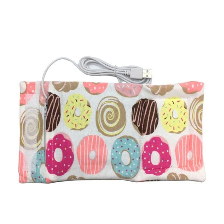 USB Milk Water Warmer Travel Stroller Insulated Bag Baby Nursing Bottle Heater BENNYS