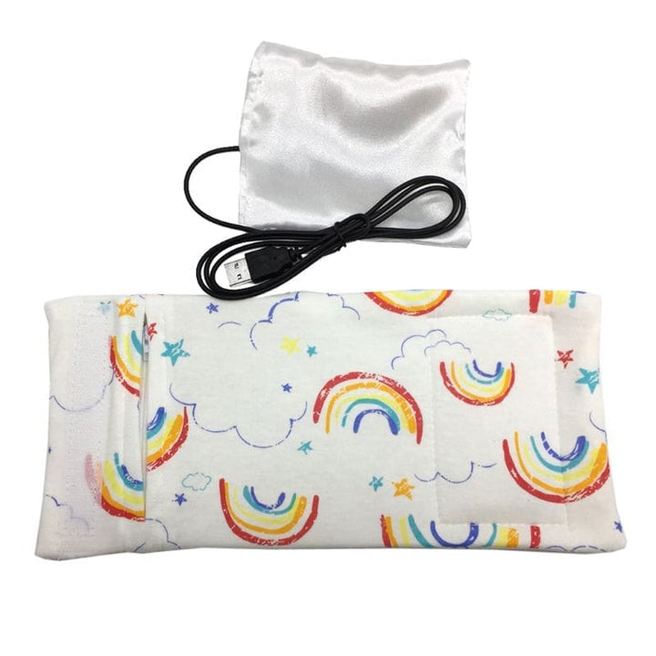 USB Milk Water Warmer Travel Stroller Insulated Bag Baby Nursing Bottle Heater BENNYS