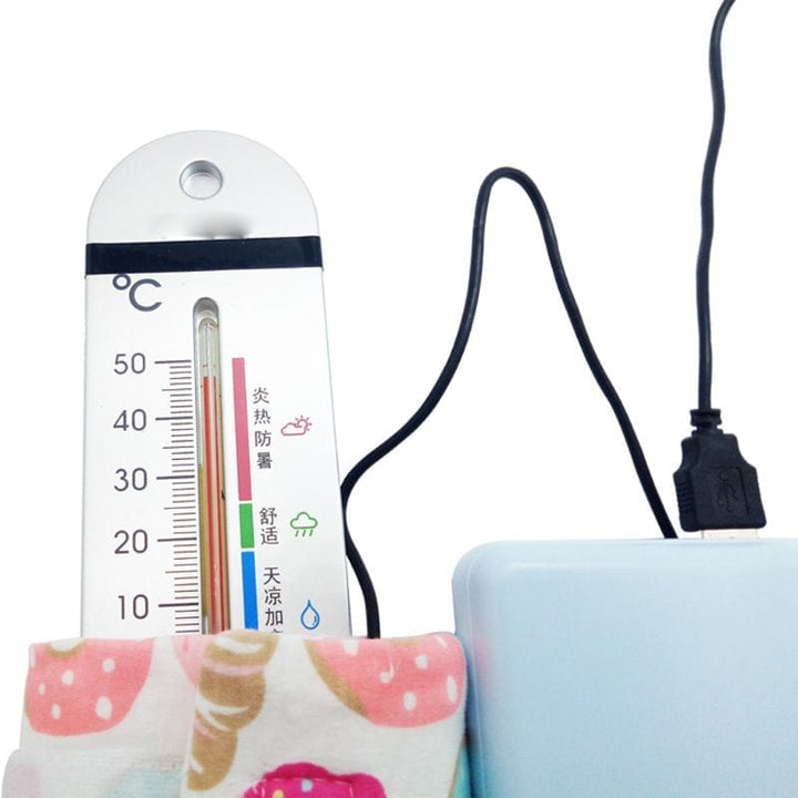 USB Milk Water Warmer Travel Stroller Insulated Bag Baby Nursing Bottle Heater BENNYS