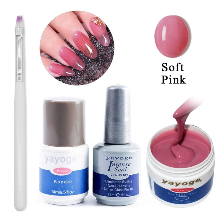 UV Poly Nail Gel For Nail Extensions Gel Polish Manicure Nail Art BENNYS