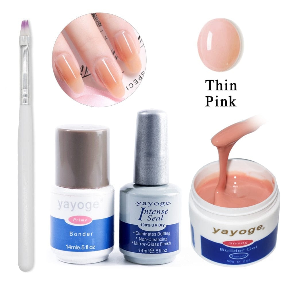 UV Poly Nail Gel For Nail Extensions Gel Polish Manicure Nail Art BENNYS