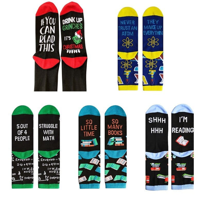 Unisex Christmas Novelty Funny Crew Socks BENNYS