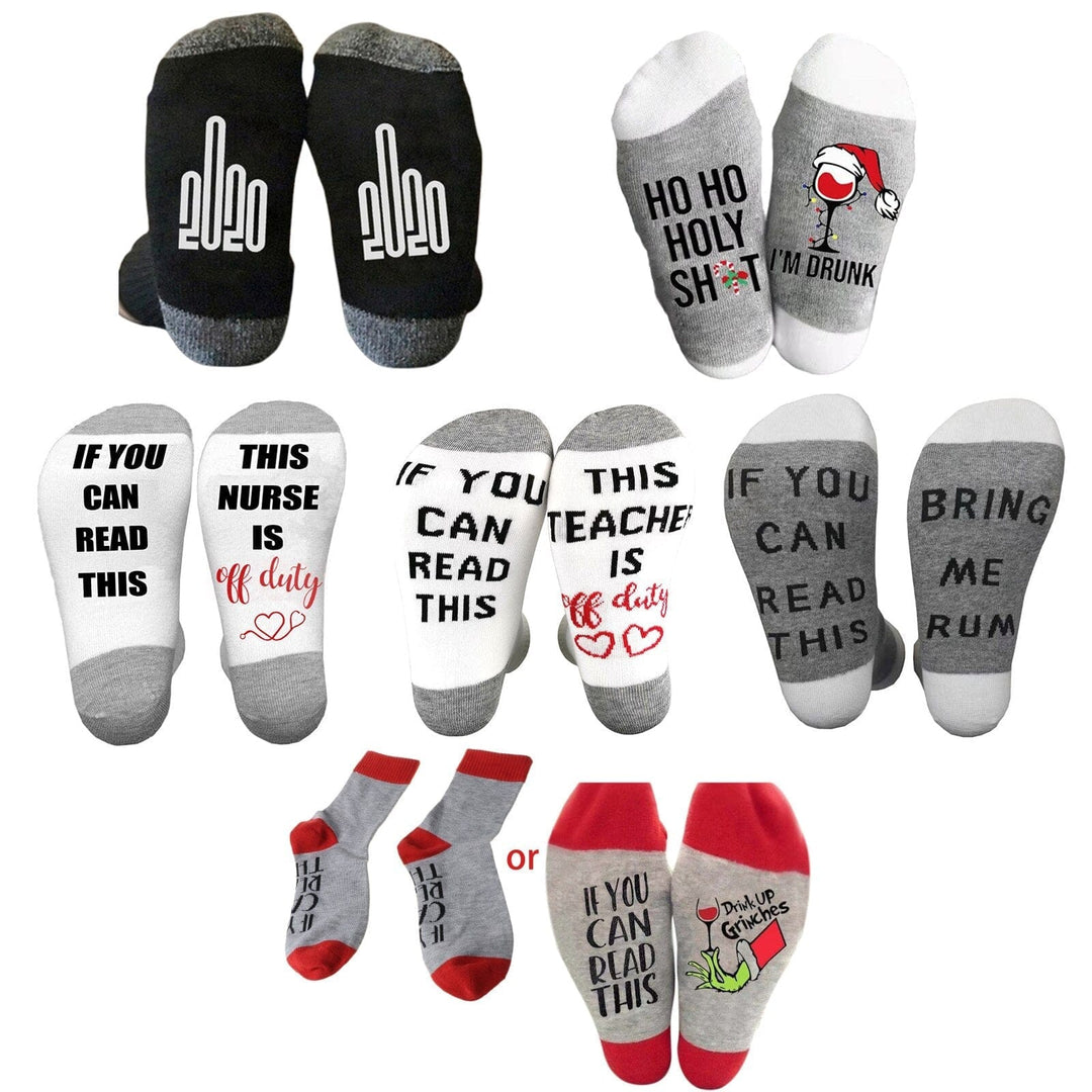 Unisex Christmas Novelty Funny Crew Socks BENNYS