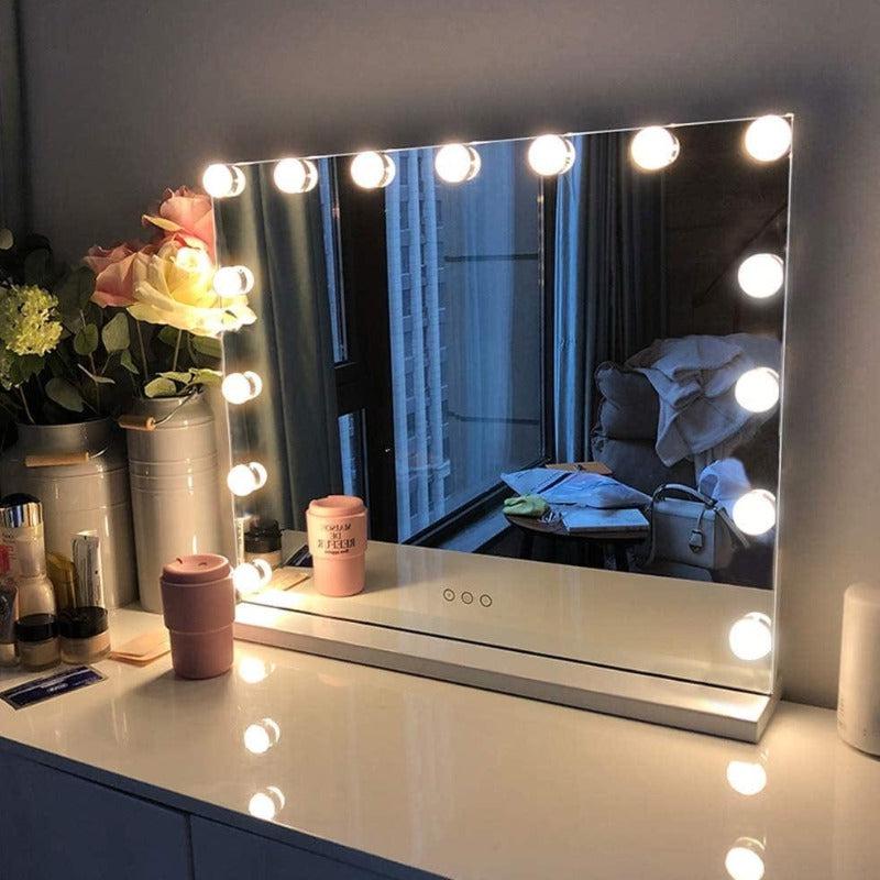 Vanity Mirror with Lights, Hollywood Lighted Makeup Mirror BENNYS