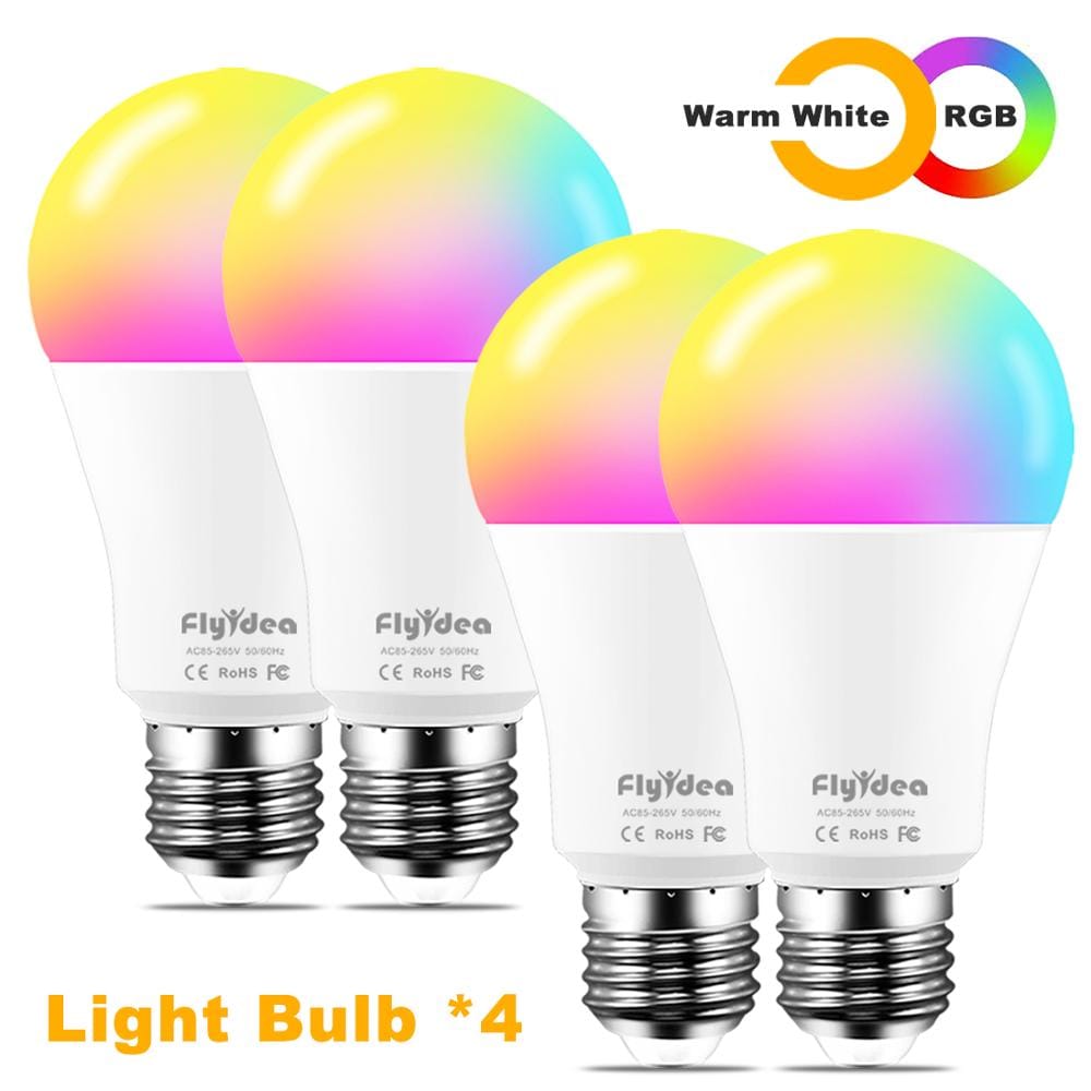 WIFI LED Smart Light Bulb Voice Control Alexa Google Assistant 100W BENNYS
