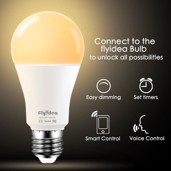 WIFI LED Smart Light Bulb Voice Control Alexa Google Assistant 100W BENNYS