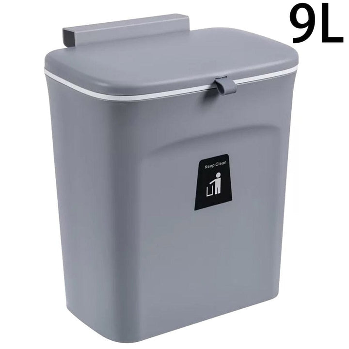 Wall Mounted Trash Can Bin With Lid Waste Bin BENNYS