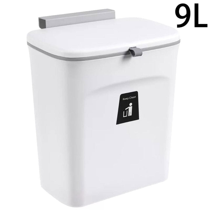 Wall Mounted Trash Can Bin With Lid Waste Bin BENNYS