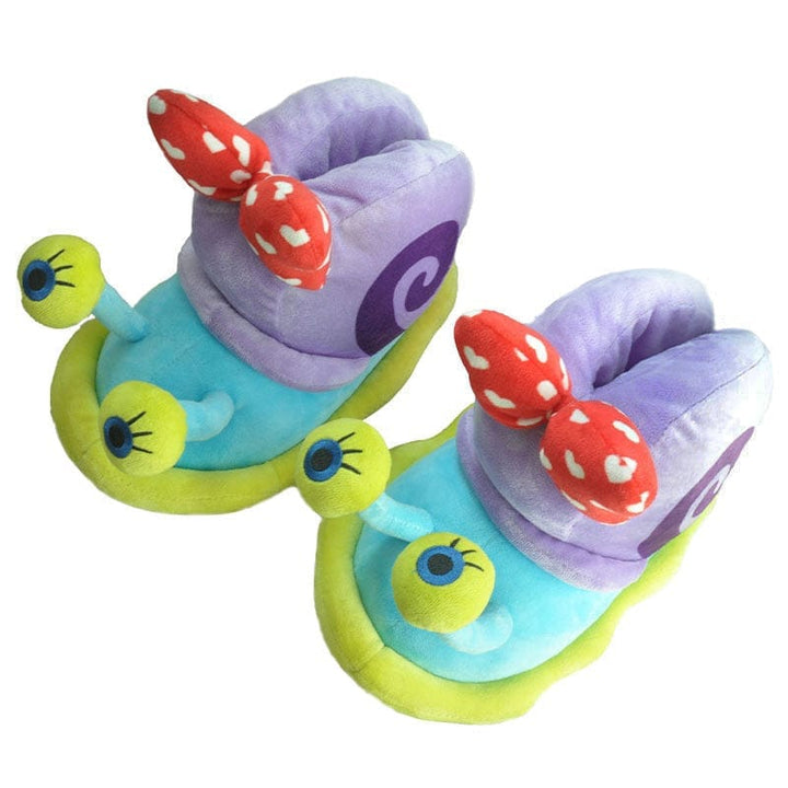 Warm Home Funny Snail Cotton Shoes BENNYS