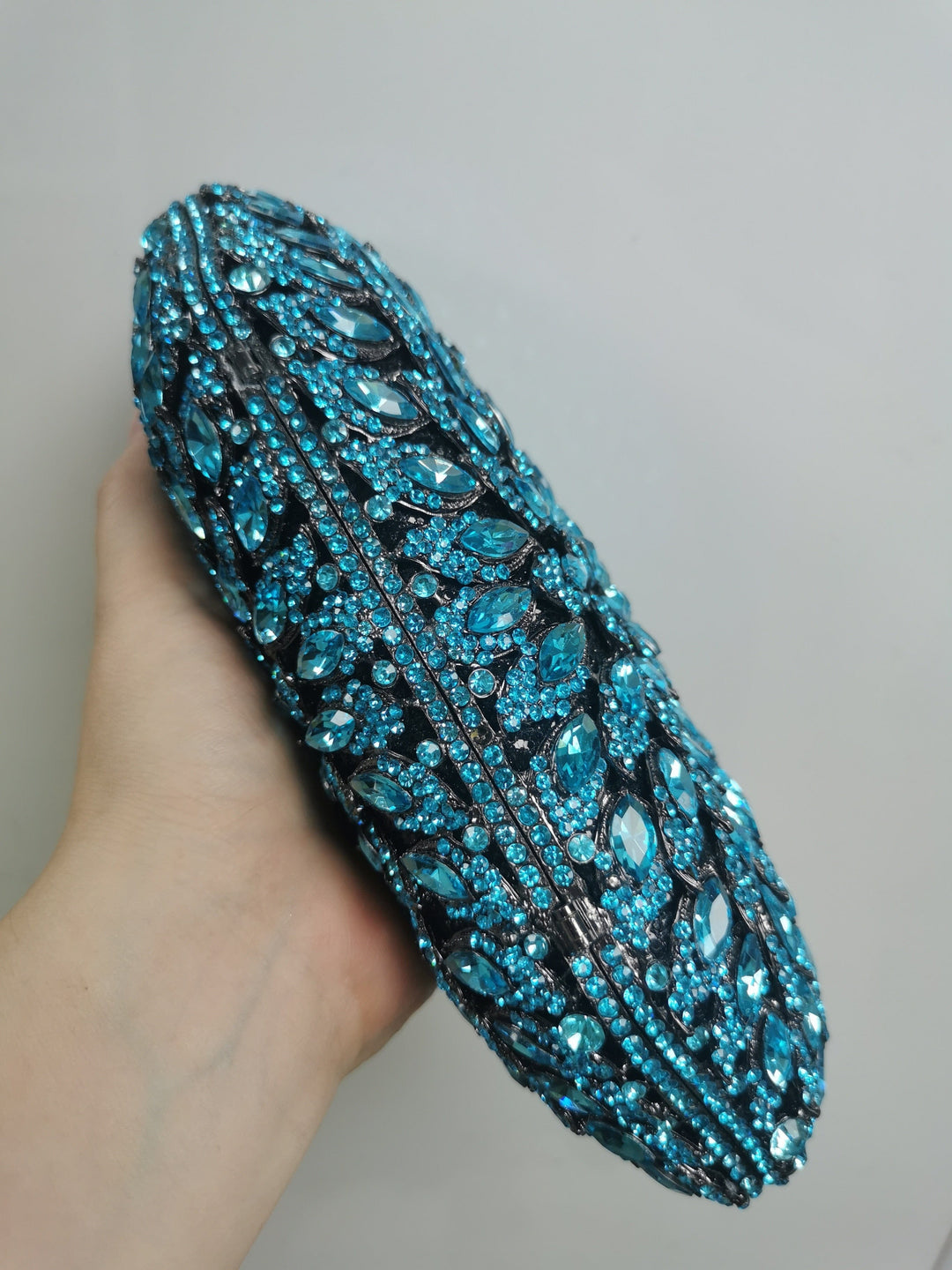 Wedding Party Flower Clutch Purse And Crystal Handbag BENNYS