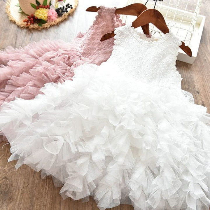 Western Style Butterfly Embroidery Sleeveless Princess Dress BENNYS
