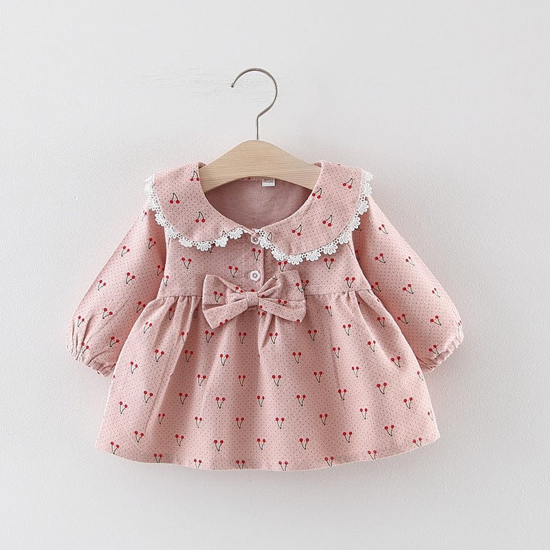 Western Style Print Doll Collar Princess Dress BENNYS
