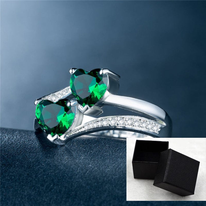 Wholesale of Platinum-plated Copper Rings Jewelry with Zircon Rings BENNYS