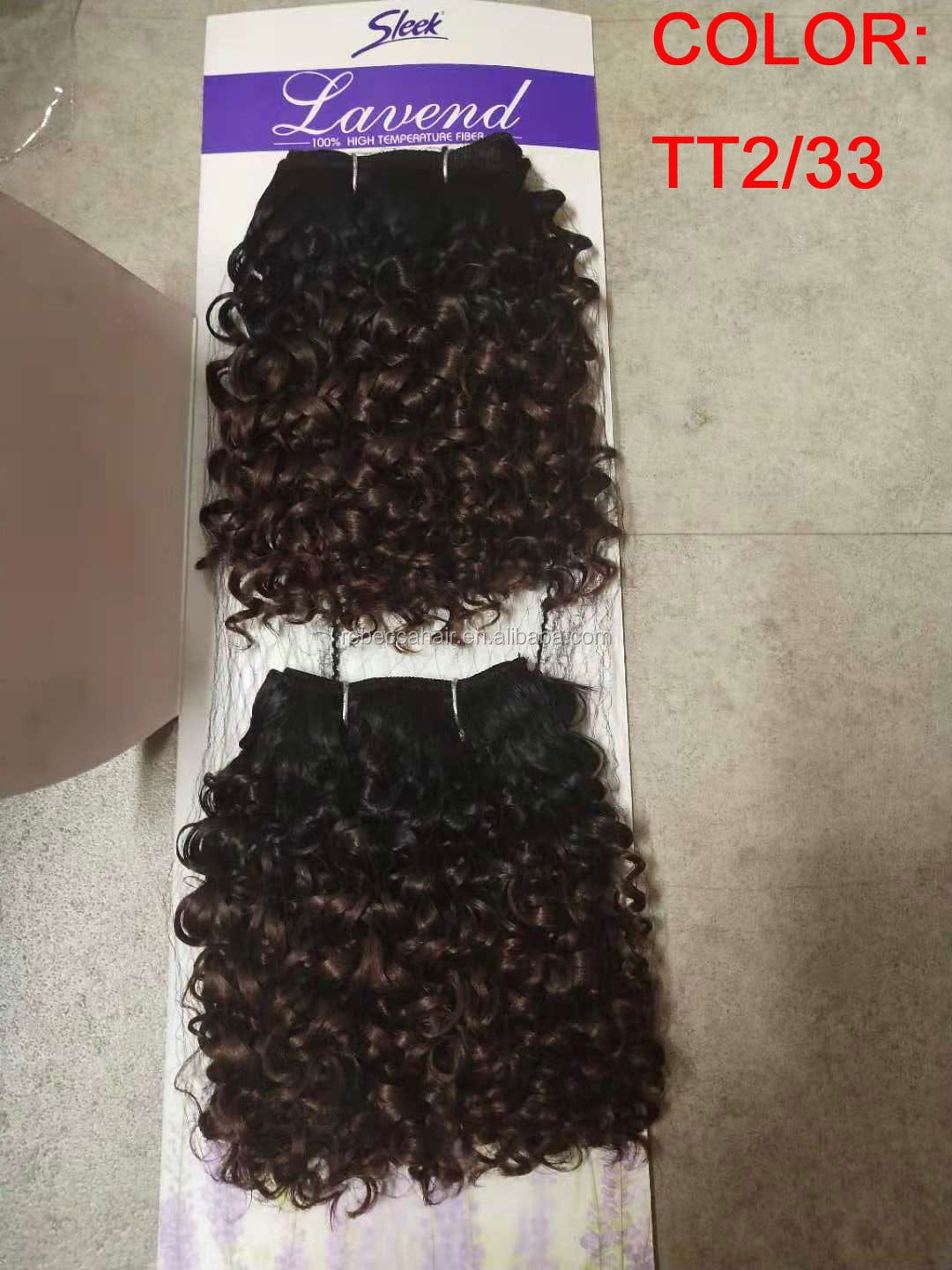 Wholesale synthetic hair deep wave hair extension 22 24 26 inch BENNYS