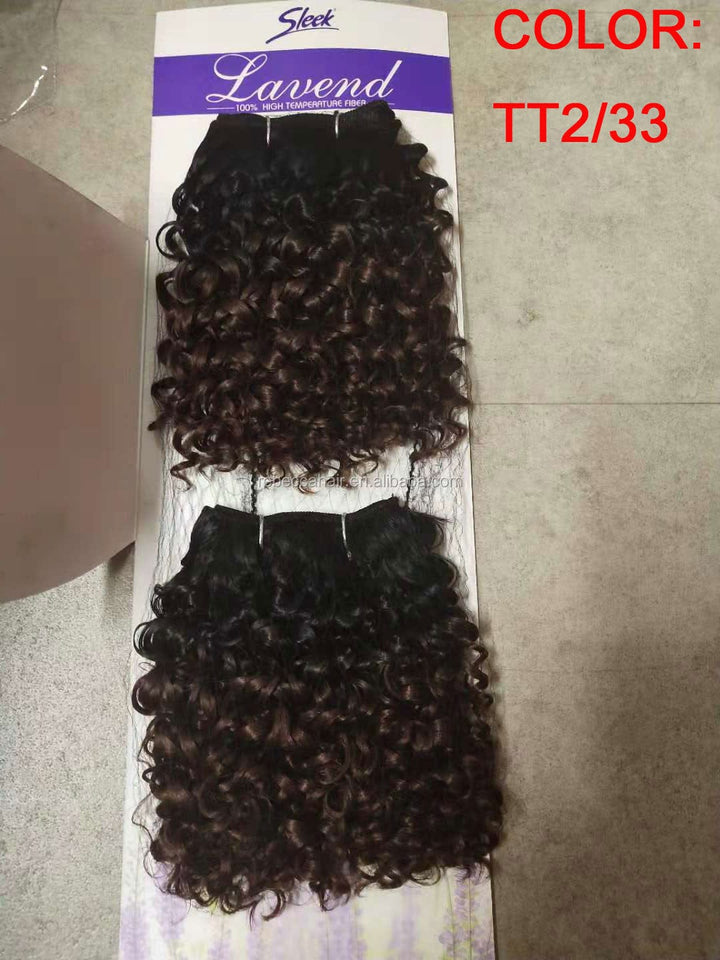 Wholesale synthetic hair deep wave hair extension 22 24 26 inch BENNYS