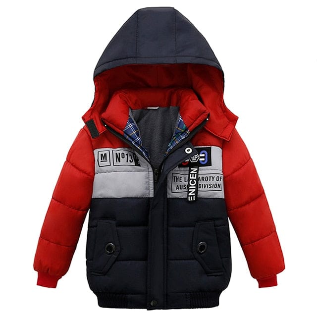 Winter Jacket For Kids Hooded Warm Outerwear Coat BENNYS