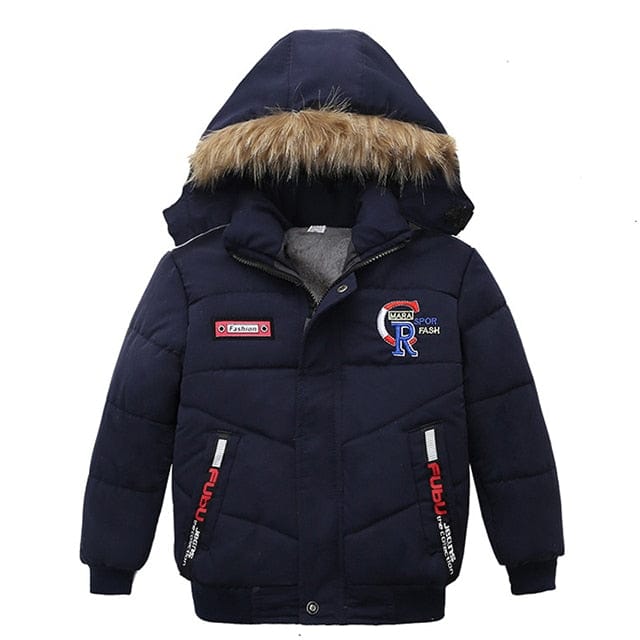 Winter Jacket For Kids Hooded Warm Outerwear Coat BENNYS