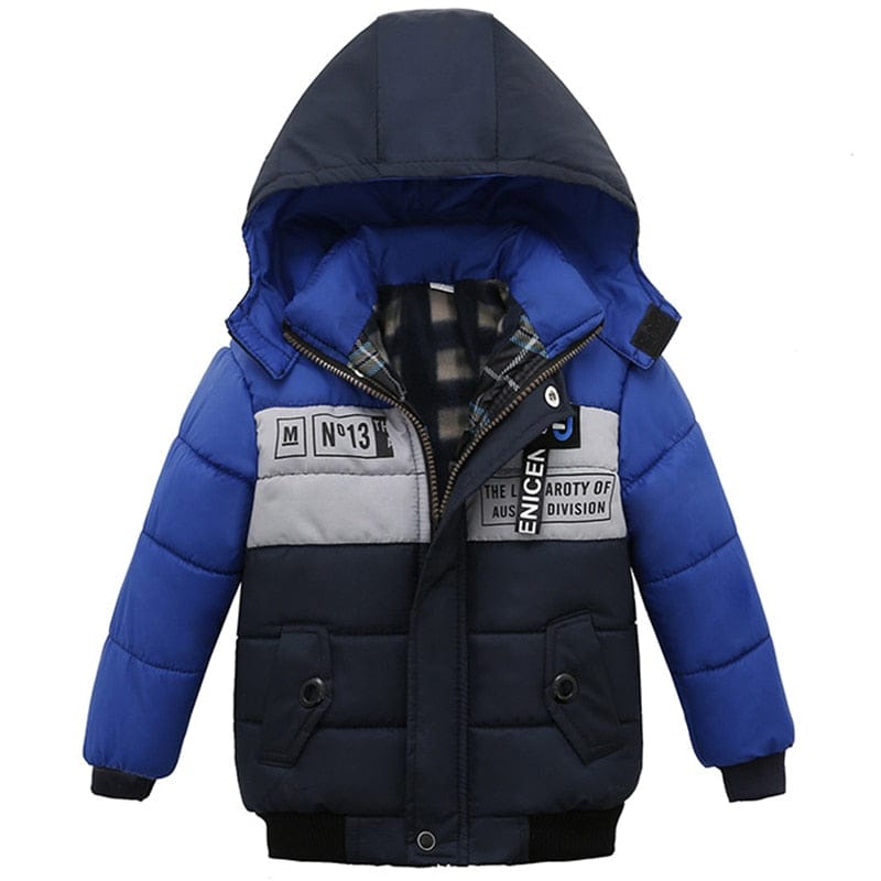 Winter Jacket For Kids Hooded Warm Outerwear Coat BENNYS