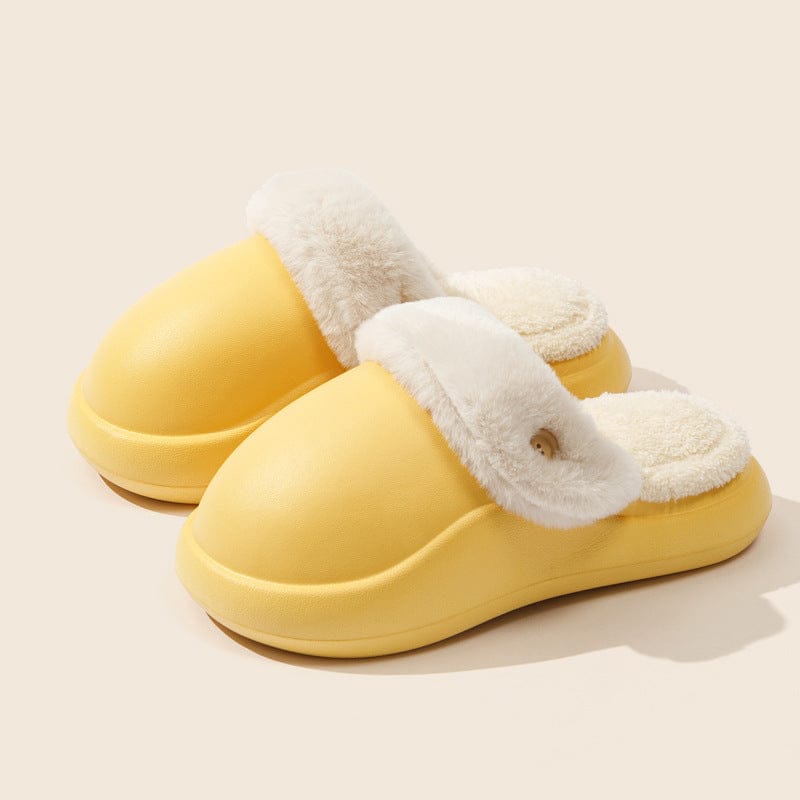 Winter Warm Slippers Household Non Slip Couples At Home Cotton Slippers BENNYS