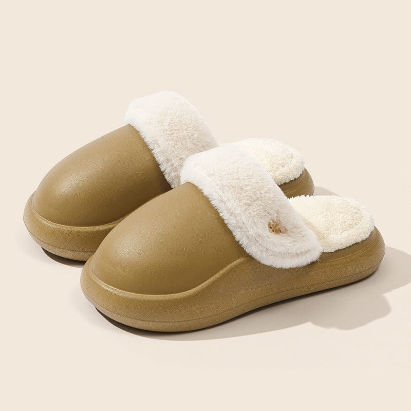 Winter Warm Slippers Household Non Slip Couples At Home Cotton Slippers BENNYS