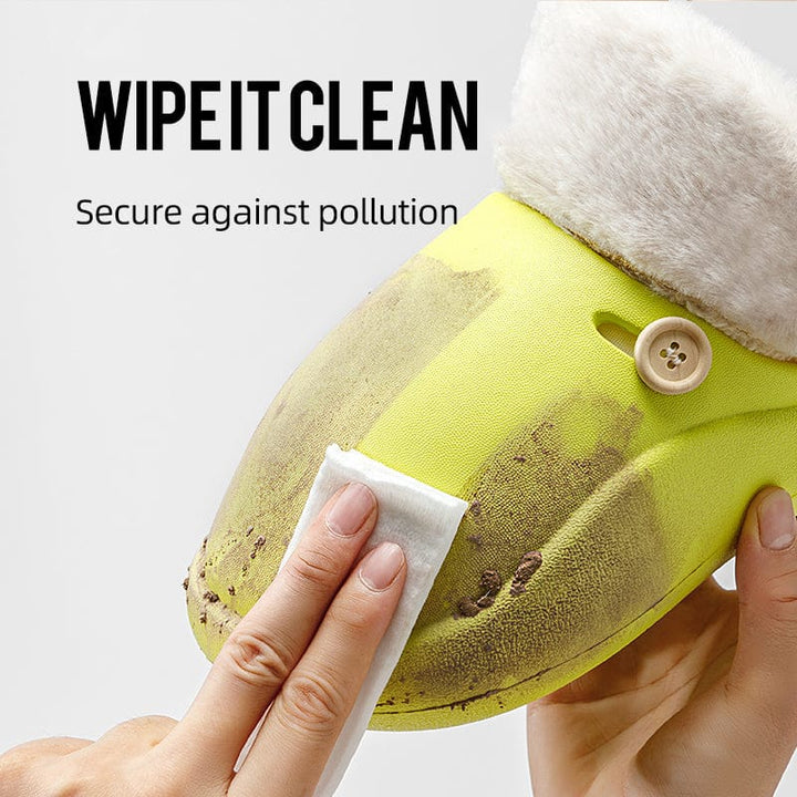 Winter Warm Slippers Household Non Slip Couples At Home Cotton Slippers BENNYS