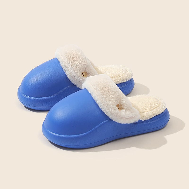 Winter Warm Slippers Household Non Slip Couples At Home Cotton Slippers BENNYS