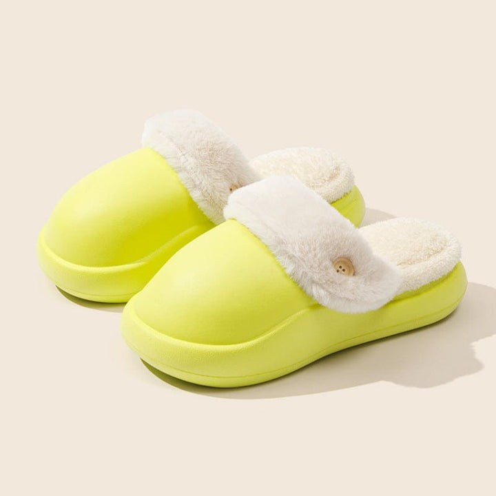 Winter Warm Slippers Household Non Slip Couples At Home Cotton Slippers BENNYS