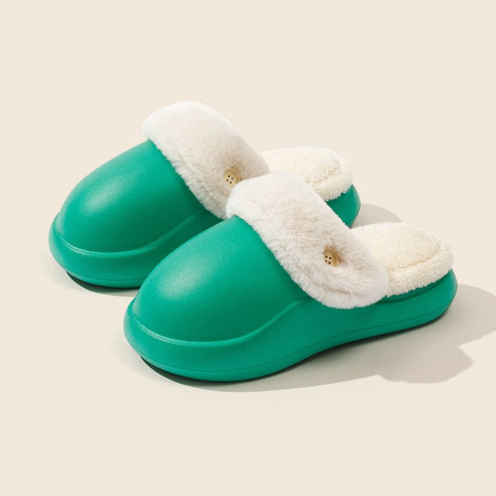 Winter Warm Slippers Household Non Slip Couples At Home Cotton Slippers BENNYS